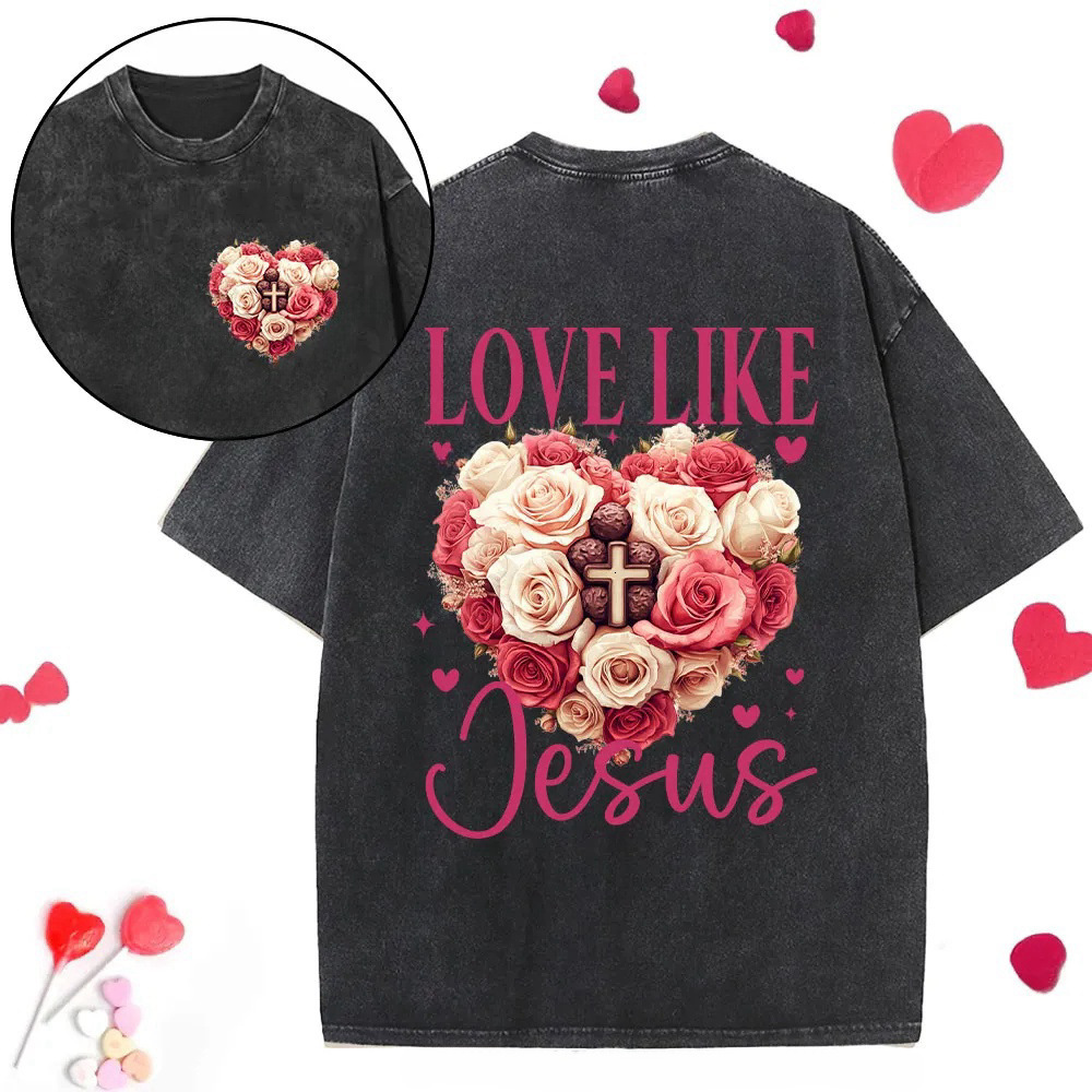 2025 Designer Fashion Trend Spring/summer Love Letter Printed Round Neck Short Sleeve Casual Men's T-shirt