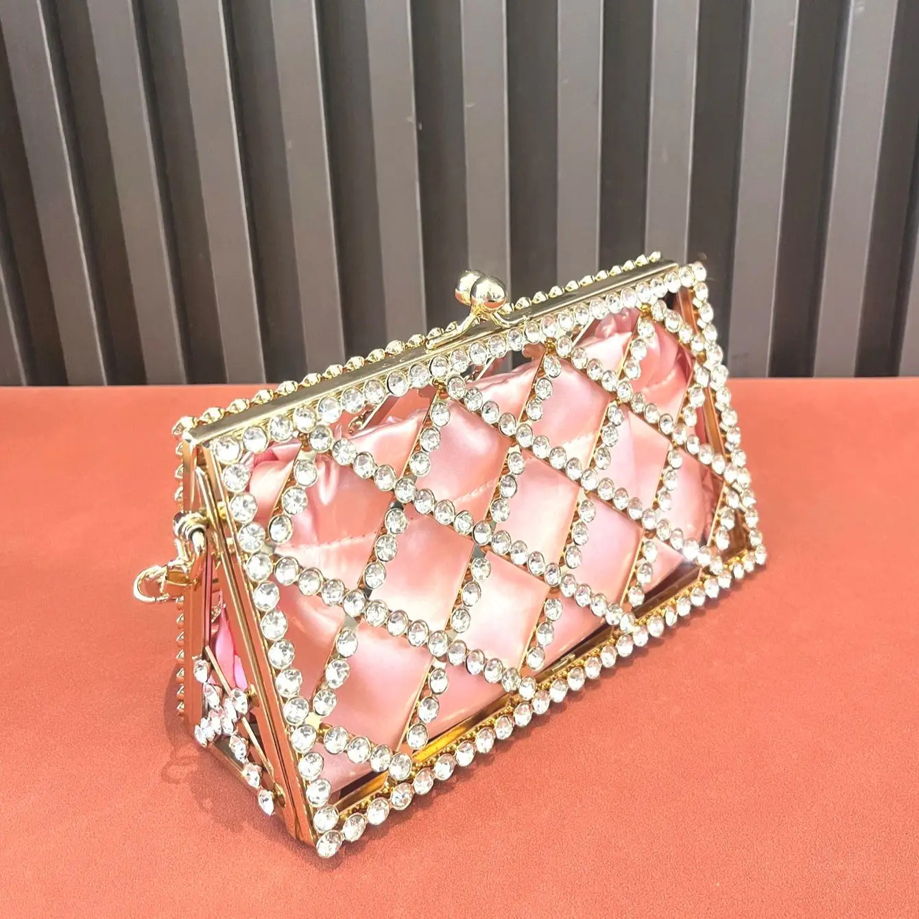 Handmade Rhinestones Evening bag Crystal Bags for Women Purses and Handbags y ner metal banquet 250226