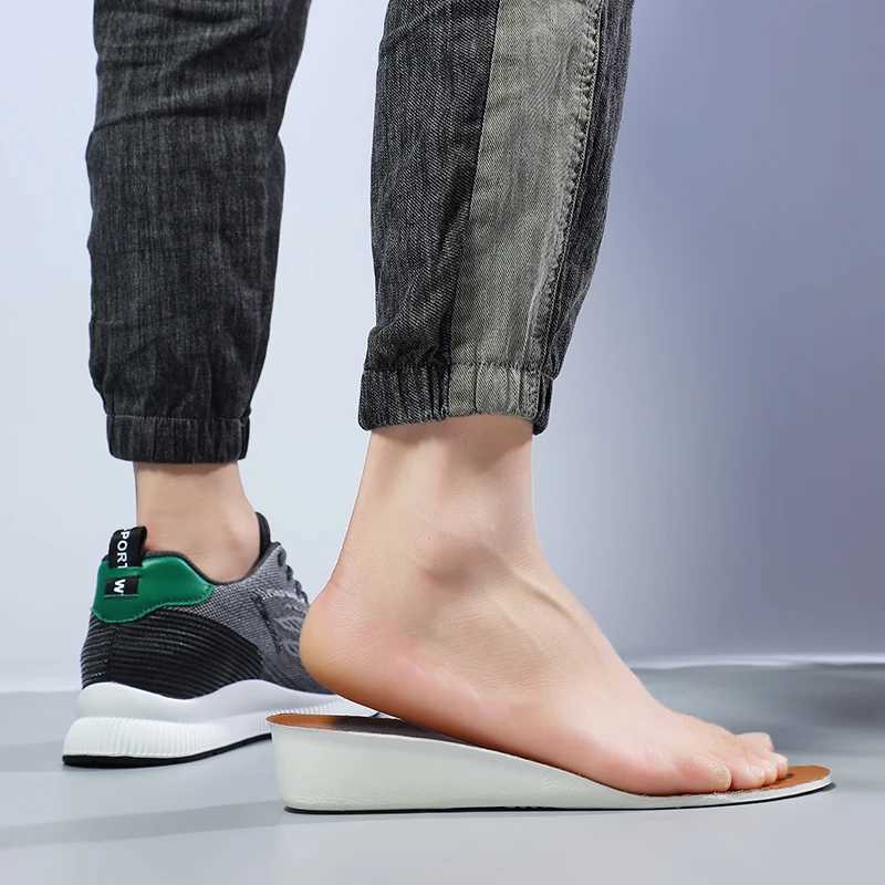 6CM Elevator Lift Sneakers Relax Breathable NEW top Soft Mesh Men Casual Summer Invisible Height Increase Shoes Taller Z250224