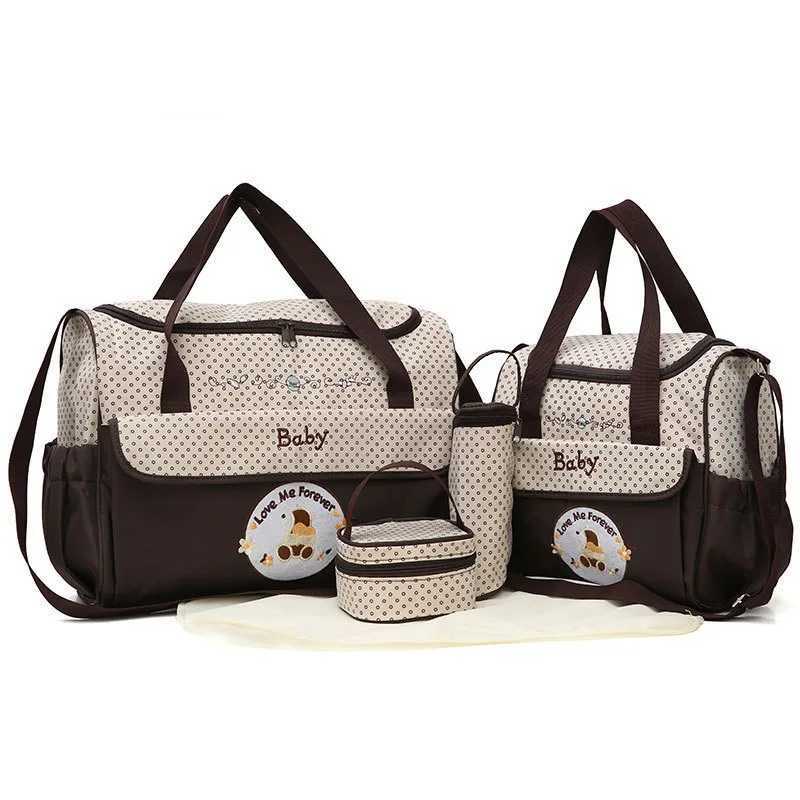 Diaper Bags Fashionable Mom Bag Large Capacity Single Shoulder Mom Bag Multi functional Diagonal Bag Baby Products Y250227B6OE