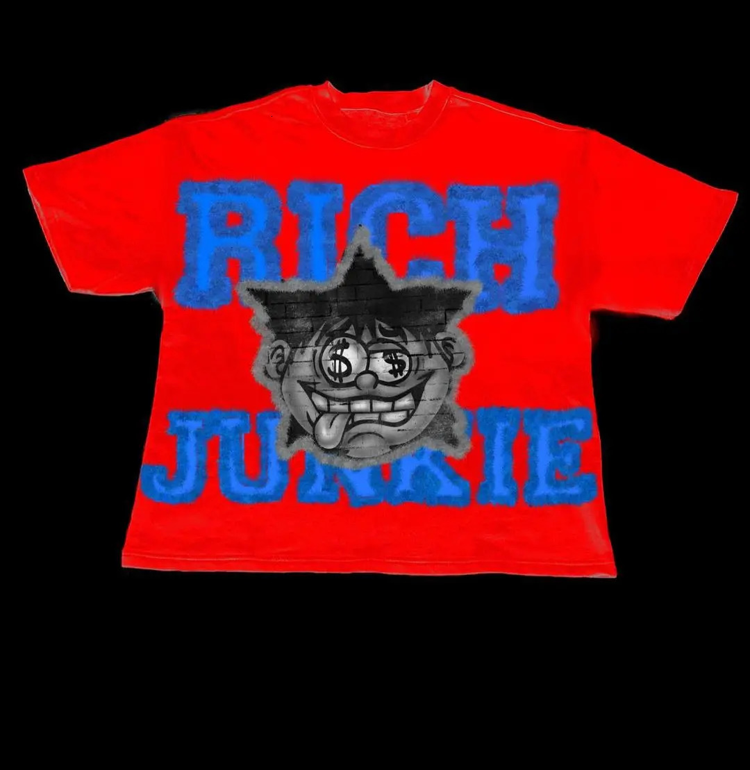 American Gothic Dark Y2K English Graffiti Print T-shirt Mens Summer Street Trend Harajuku Hip-Hop Short Sleeve Graphic T Shirts 250225