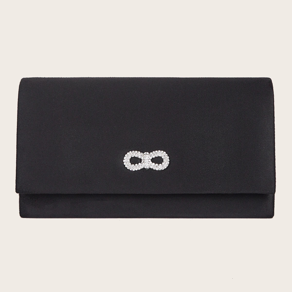 Womens Handbag Black y Evening Clutch Bag Fashion Chain Shoulder Prom Party Long Purse 250226