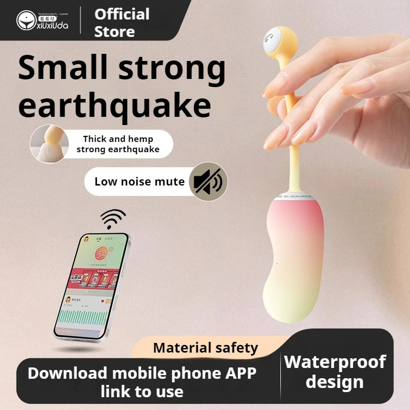 Xiu Da Sex Toys Wearable Vibrators Female Smartphone Bluetooth Vibrator G-spot Orgasm Massager Masturbation Remote Sex Toy 250227