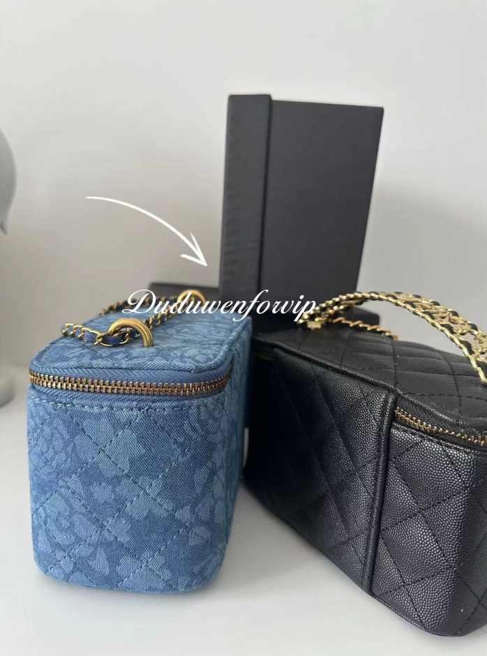 Storage Bag 19X10X11.5Cm organization box with chain party gift full packing color option