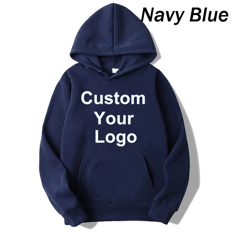 Customize Your Hoodies MenWomen Any n Style Print Sweatshirt Hooded Autumn Spring Streetwear Hoody Hoodie 250227