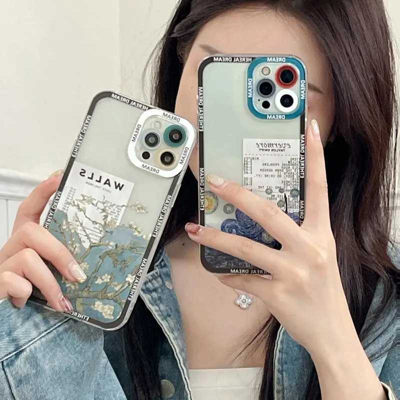 Art Van Gogh Oil Painting Print Phone Case for Note 5G 4G 8 11 13 Pro Plus 12S 11S Redmi 12 13C 12C Cover Z250227