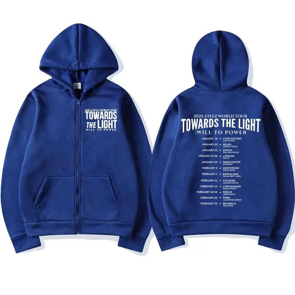 Strtwear Zip Up Hoodie Unisex Long Slve Graphic ZipUp Sweatshirt Lightweight Korean Inspired Hoodie for Men and Women L251018Q5KM