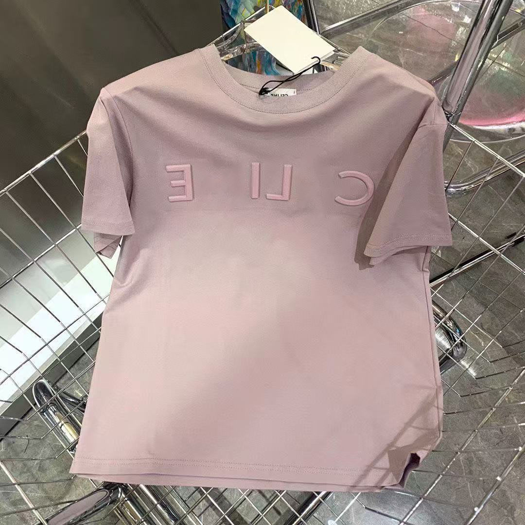 T-Shirt Men's Designer T-Shirt Men's Women's Shirt Fashion Letter Printing Round Neck Black and White Short Sleeve Oversized T-Shirt Asian Size S-4XL