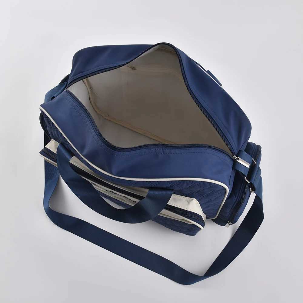 Diaper Bags Fashionable multifunctional single shoulder mother bag sewing embryo large capacity cross body mother bag handheld diaper Y250227W6P4