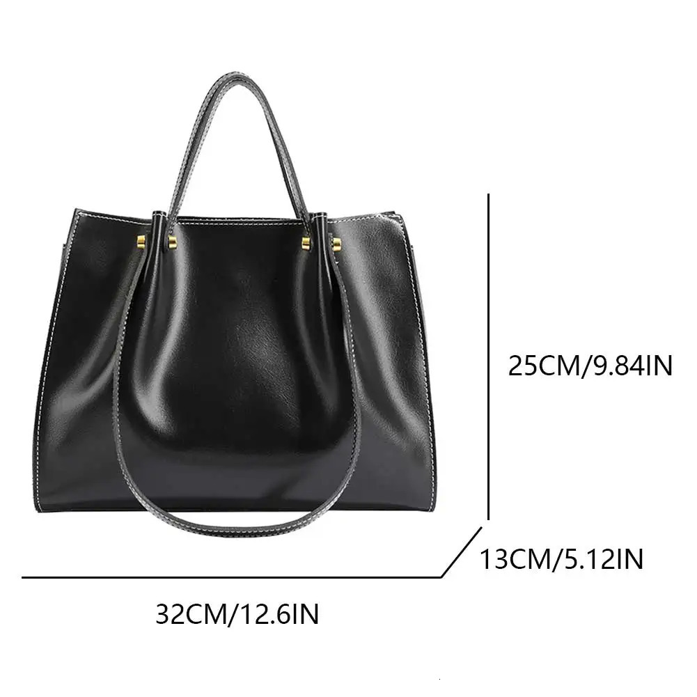 Ship from US Womens handbag with multiple pockets shoulder bag PU leather zipper closed underarm pocket solid for work and school 250227FBB