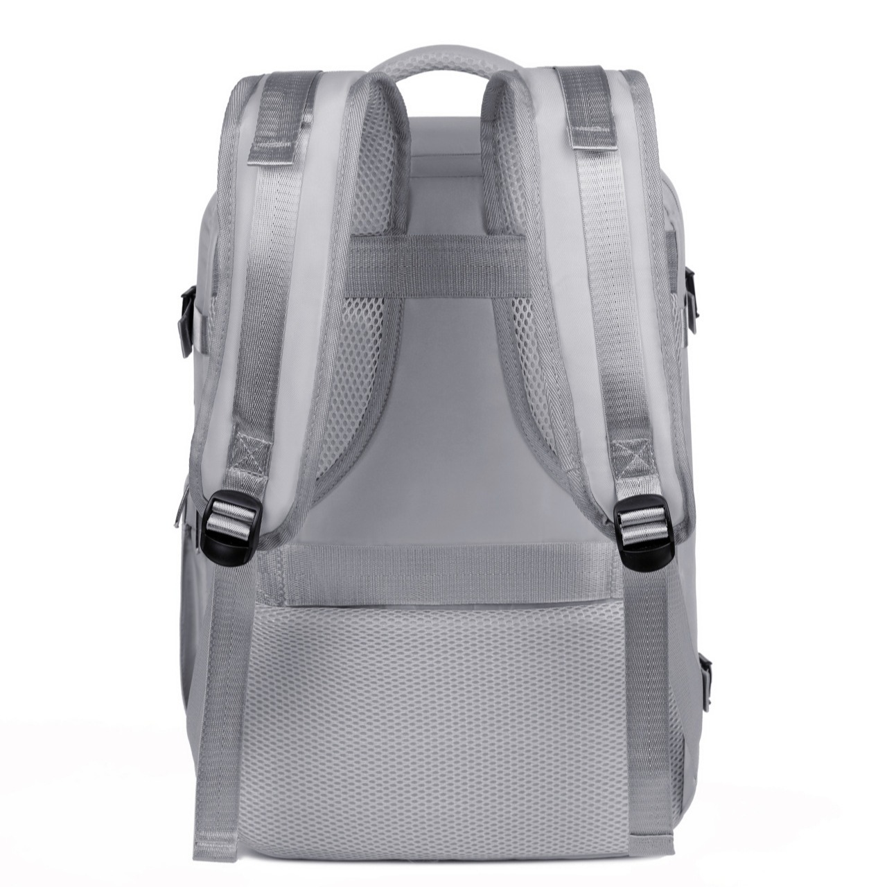 New business fashion with laptop bag Large capacity carry-on bag multi-layer double zipper leisure backpack 2025