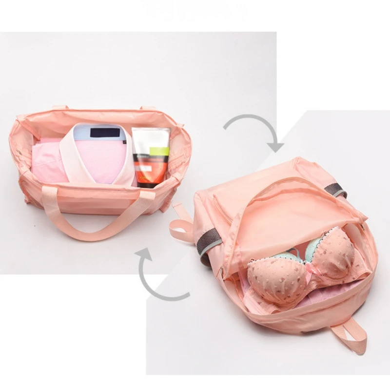 Ship from US Lightweight Packable Backpack Ultralight Dualpurpose Storage Pouch Unisex Sports Daypack Outdoor Travel Sturdy Folding Bag 250227FBB