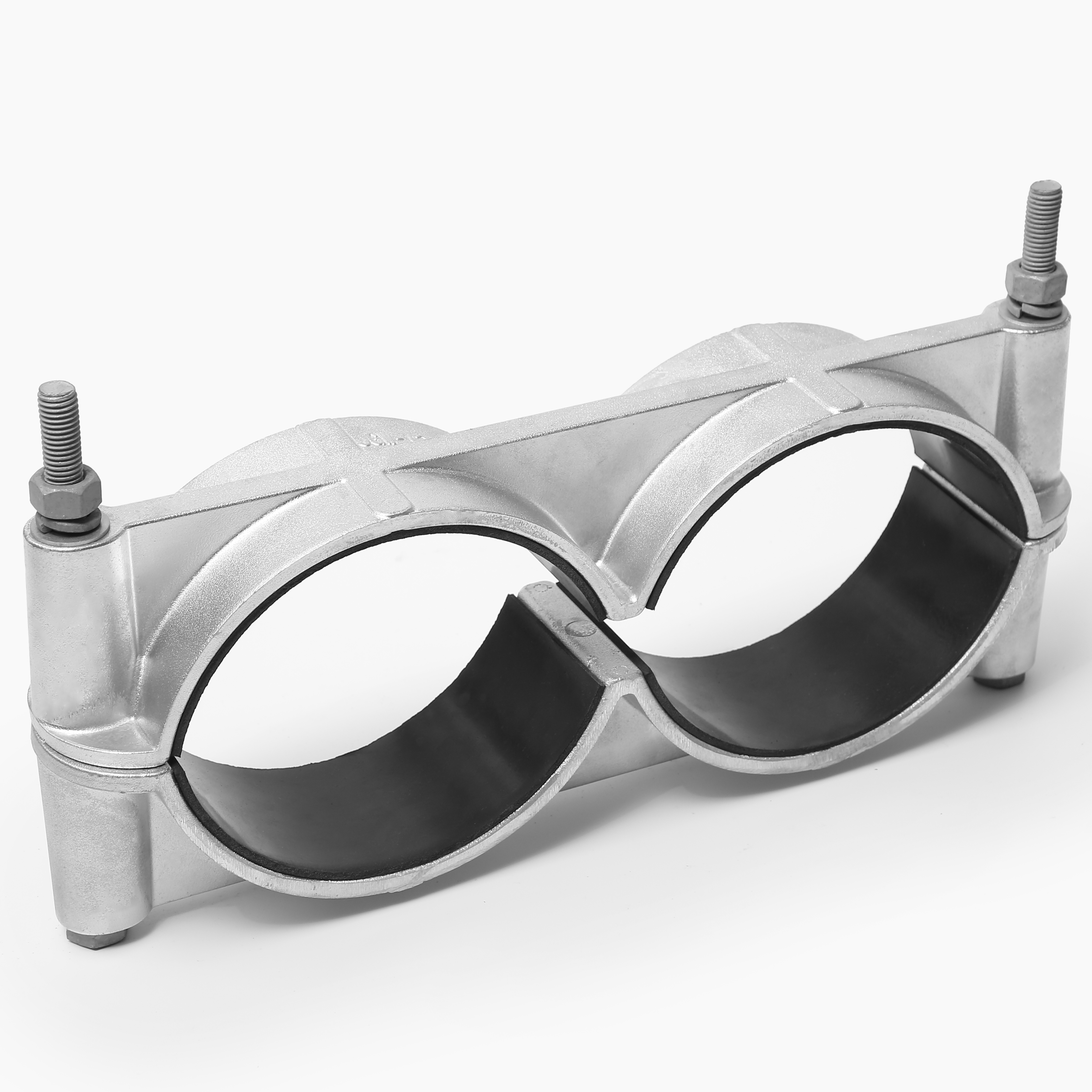 Dual Line High-Pressure Cable Clamp JGW Series Aluminum Alloy Single Core Cable Fixing Clip