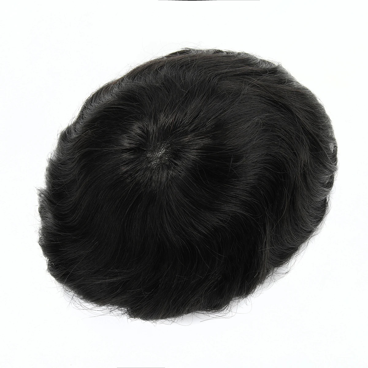 Beeos TJNG 6 inches 0.03-0.04mm Super Thin Skin Men Toupee Hair System Human Hair Protesis Capilar Hombre Pelo Humano 250227