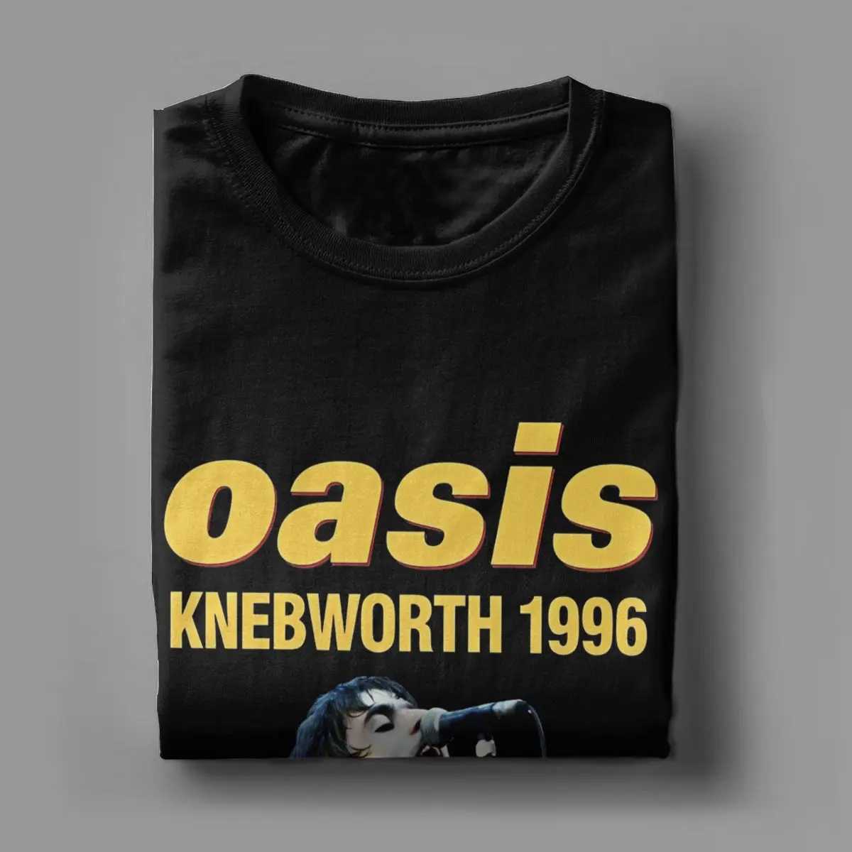 Mens T-Shirt Rock 90s Band Leisure Pure Cotton Ts Short Slve British MUsic Albums T Shirt Crewneck Clothes Adult X250227