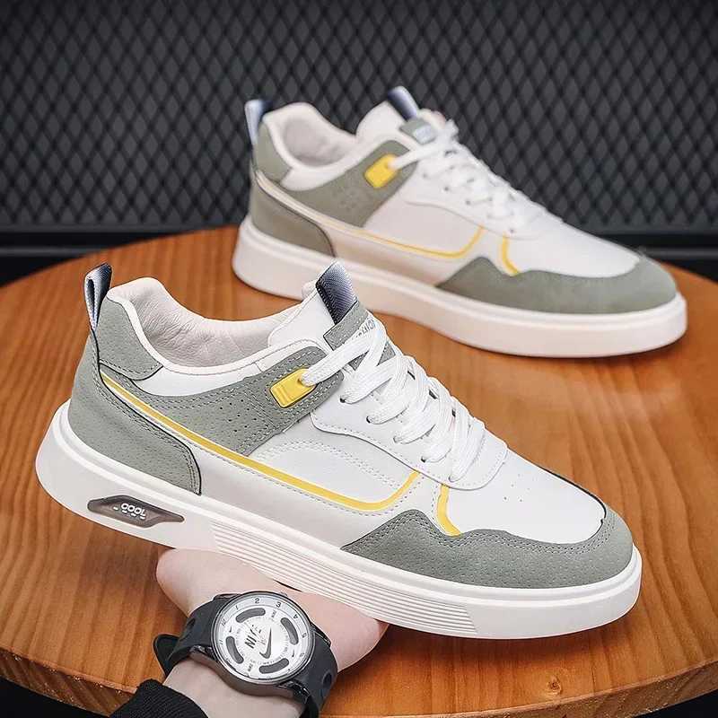 Ens Shoes Four Seasons Casual Sports Shoes Fashion Korean Version Soft Sole Anti Slip Outdoor Running Shoes Mens Sneakers Z250227