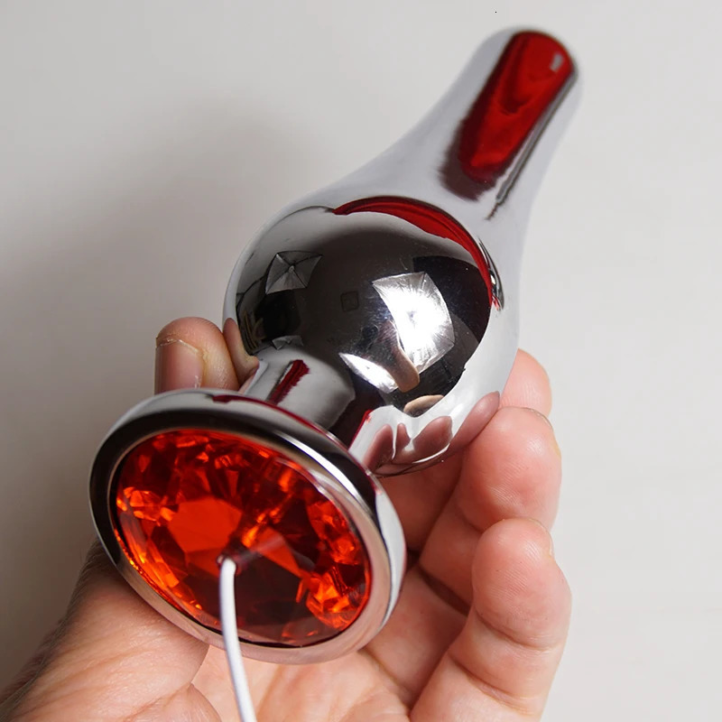 Electro Shock Butt PlugBDSM Electric Anal Dilator Sex ToysElectroshock Electrostimulator ElectrosexEstim E-stim Buttplug 250227