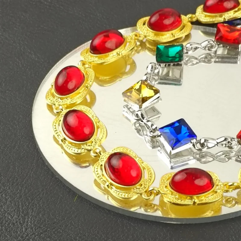 2025 Model Multicolored Agate Pants Chain Bohemia Hip Hop Accessories Fashionable Men And Women Ones Waist Key Chain 250225