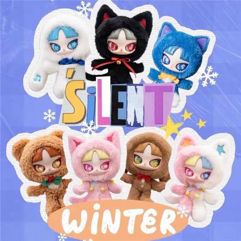 INN Silent Winter Series Plush Blind Box Toys Kawaii Anime Action Figure Cash Charge Surprise Mystery Box Dolls Girls Gift T250227
