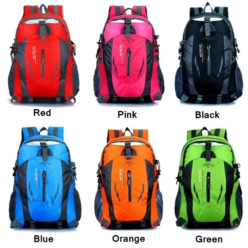 Ship from US Hiking Backpack 40L Lightweight Travel Mountaineering Waterproof Sport Bags Climbing Rucksack Men Accessories 250227FBB