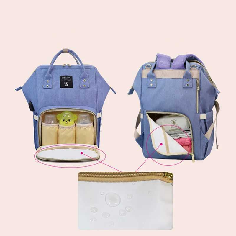 Diaper Bags Brand New Diaper Bags Designer Mummy Maternity Nappy Bag Large Capacity Baby Bag Travel Backpack Nursing Bag for Infant Care Y250227OO8W