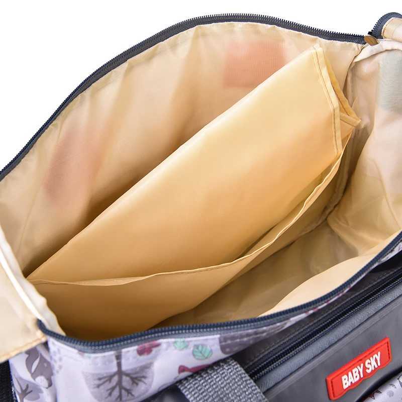 Diaper Bags MOTOHOOD 3pcs Mummy Maternity Nappy Bag Sets Large Capacity Nappy Bag Travel Nursing Bag for Baby Care Womens Fashion Bag Y250227SLEI