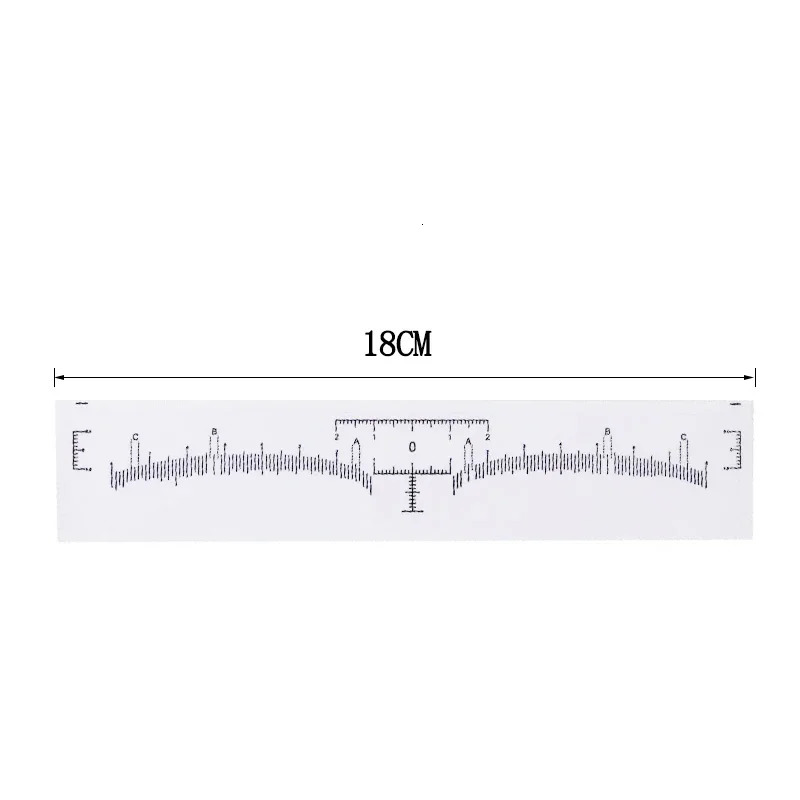 10/50/100pcs Eyebrow Ruler Sticker Tattoo Shape Tool Adhesive Microblading Guide Makeup Measurement Stencil Template Makeup Tool 250224