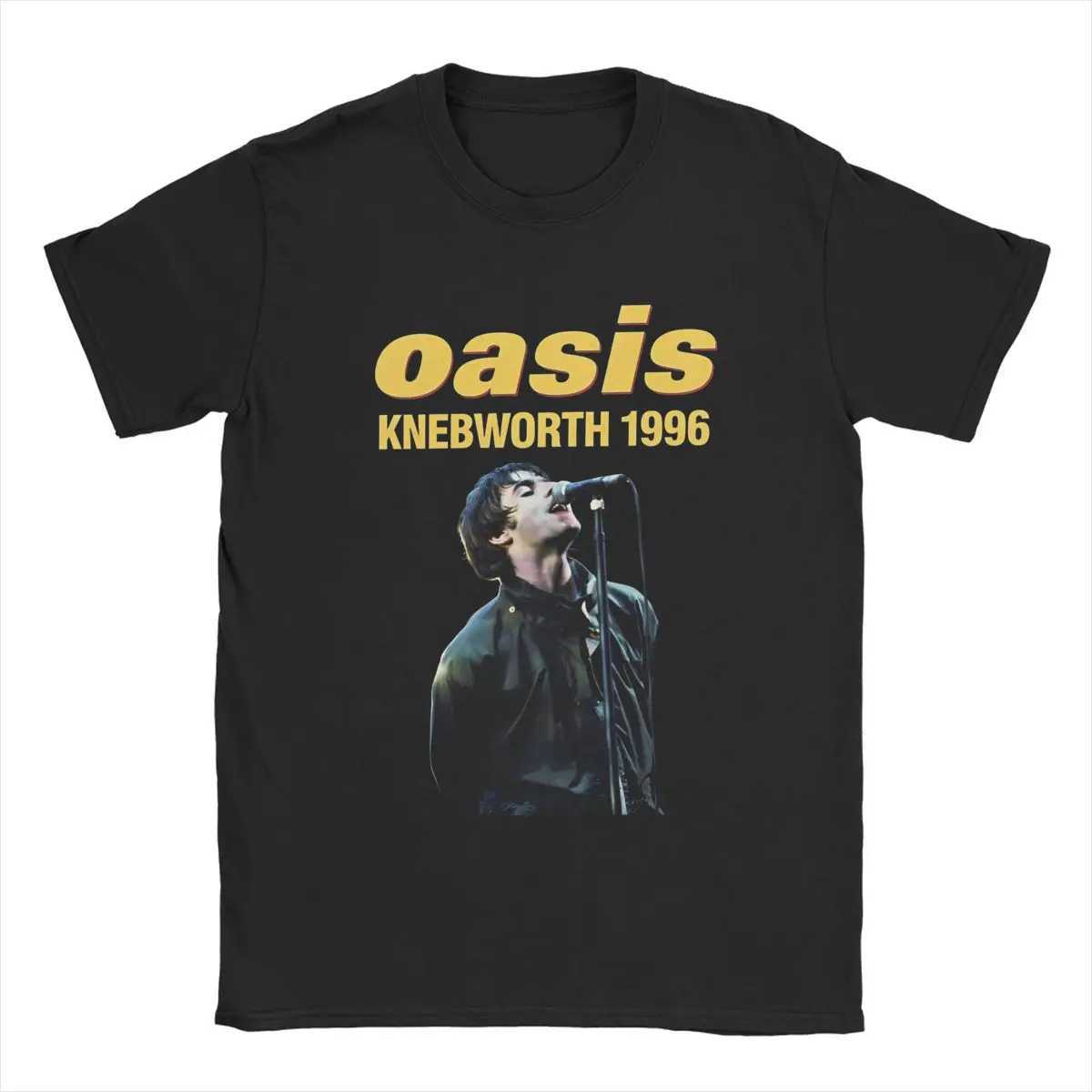 Mens T-Shirt Rock 90s Band Leisure Pure Cotton Ts Short Slve British MUsic Albums T Shirt Crewneck Clothes Adult X250227