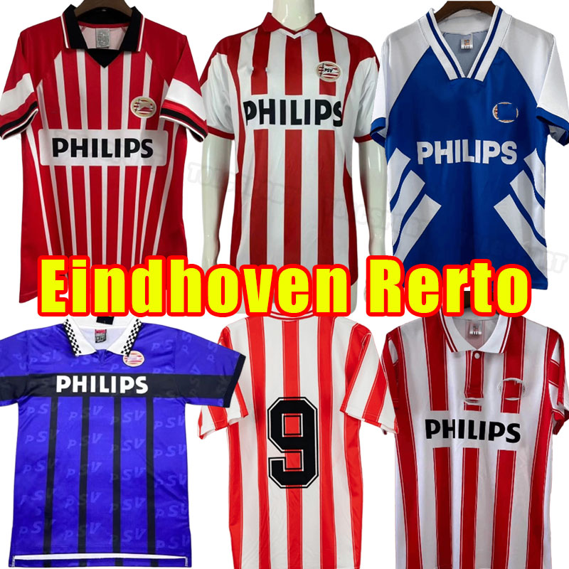 1994 1995 1996 retro Eindhoven Home Away Soccer Jerseys Adult MEN Football Shirts FABIO Hazard LANG DEST DE JONG TILLMAN BAKAYOKO psvs 94 95 96 97 98 1997 1998 00 01