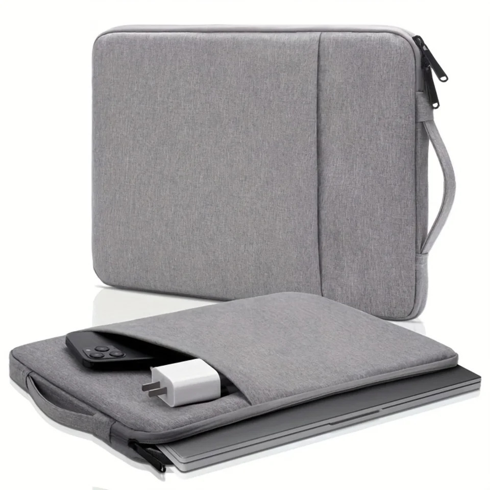 Ship from US 13314156inch laptop cover felt bag briefcase Oxford fabric ultrathin business tablet computer inner durable P 250227FBB