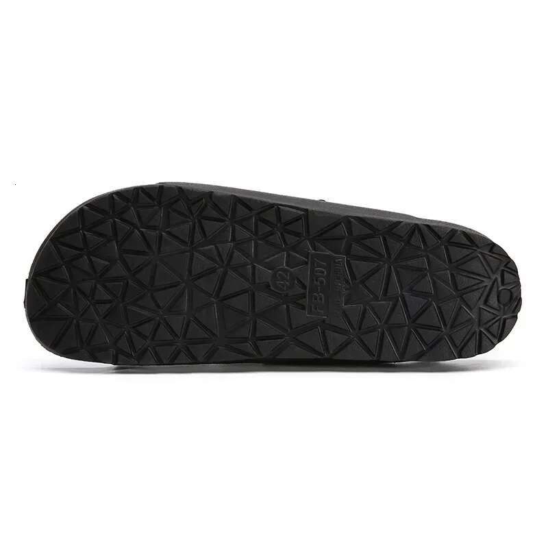 2025 Summer New Double Button Men's Designer Sandals Bathroom Flip Cover Outdoor Soft EVA Beach Slippers Indoor Slide Solid Color Couple Shoes