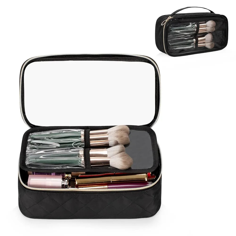 Ship from US Clear Cosmetic BagsPortable Storage Organization BagsTravel BagsCute Bags 250227FBB