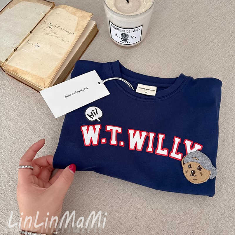 T-shirts Childrens fake two-piece T-shirt spring and autumn style small childrens clothing top cotton baby striped bottom shirt long sleeved boys styl