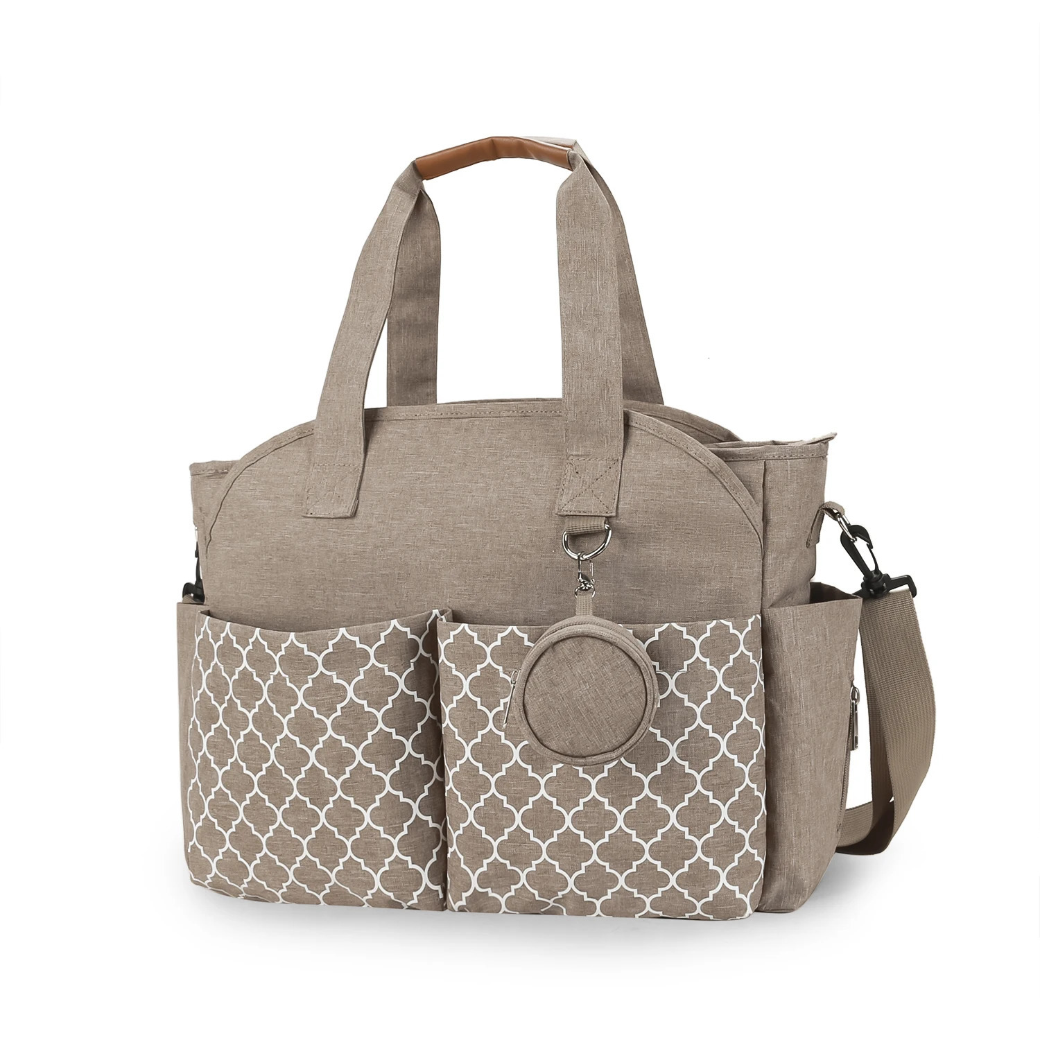 Fashion Baby Diaper Bag Large Capacity Mommy Maternity Bag Portable Multifunctional Nappy Waterproof Bag for Baby Care 250227