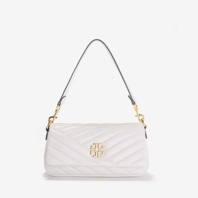 Women's New Dia Grid Single Shoulder Niche Fashion Level Leather Armpit Crossbody Bag