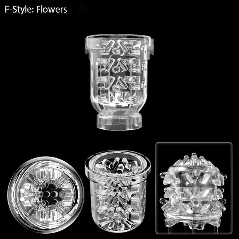 Male Masturbator Inner Replacement Cups for Easy Love Air Sucking Male Masturbator Oral/Vaginal/Anal Inner Replacement PartsXJ250227