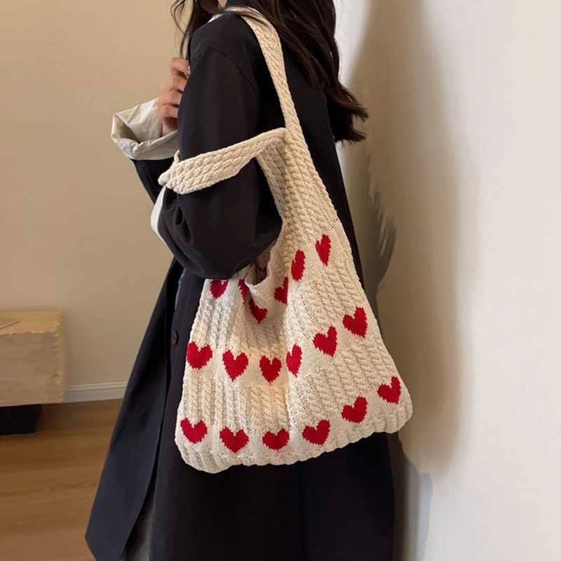 Summer Casual Woven Designer Knitted Handbags Female Shopper Totes Large Capacity Womens Shoulder BagXJ250227