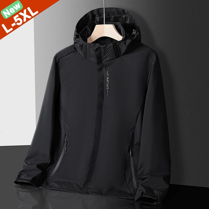 Camping Jacket Coats Men Water Windproof Windbreaker Jacket Male Hiking Clothing Jacket Man Tops Fishing Wearing 250225
