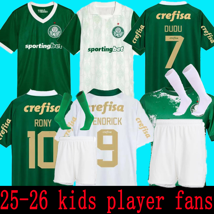25 26 Palmeiras Mens Player Version Soccer Jerseys RONY B.RODRIGUES ESTEVAO LOPEZ FABINHO CAIO ZE RAFAEL MORENO Home Away 3rd Football Shirts s-4xl