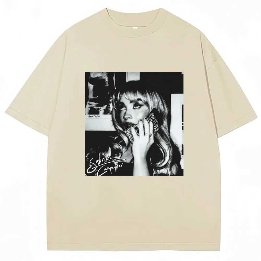 Vintage Sabrina Carpenter T-shirt Short N Swt Tour Fashion Hip Hop Cotton Oversized T Shirt Men Women Y2k T Shirts Fans Gift X250227