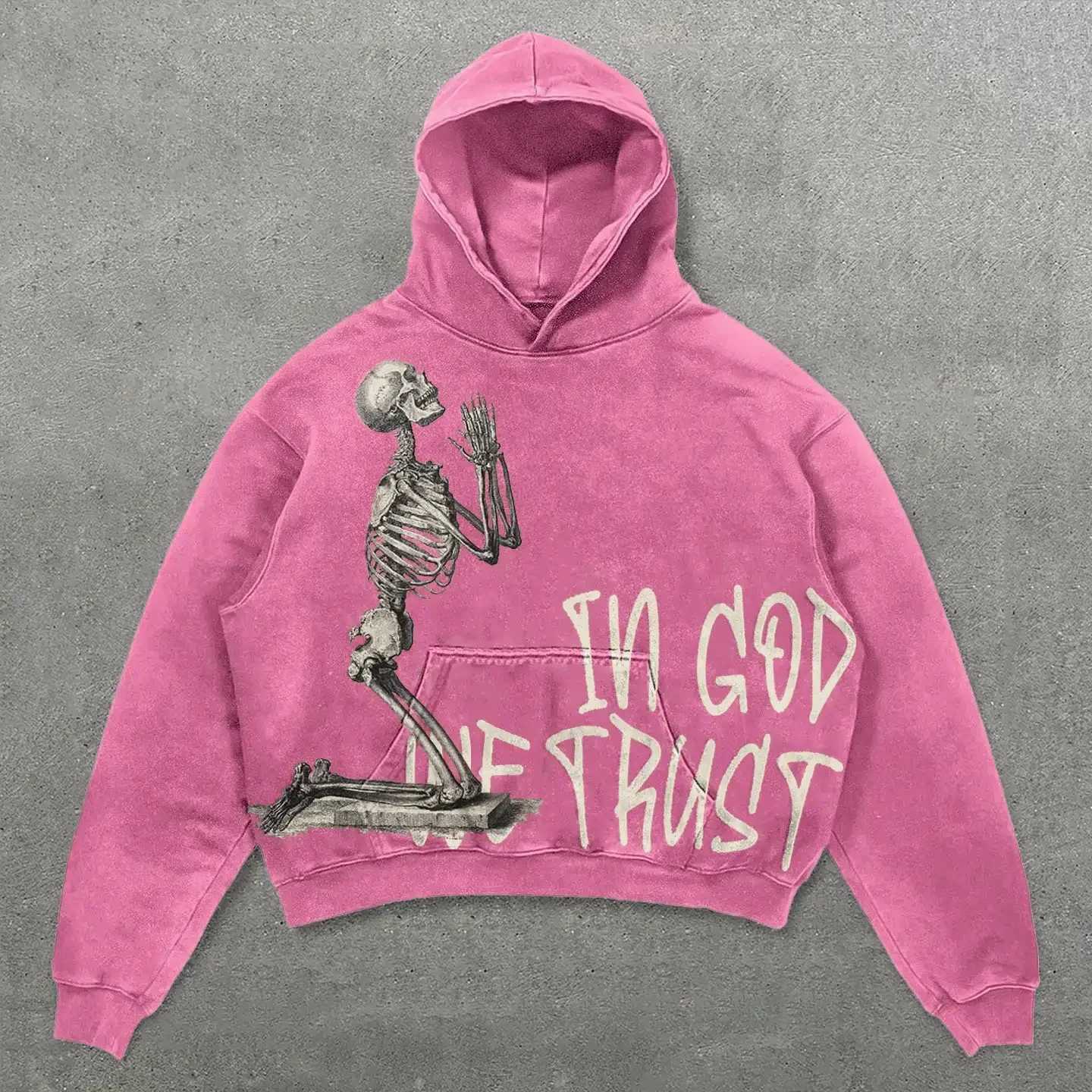 New Alphabet Printed Hoodie Y2K Sportswear Mens Super Large Hoodie Harajuku Hip Hop Gothic Zipper Hoodie Clothing X250227