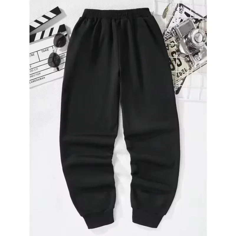 2025 Trend Men Sweatpants Oversized Joggers for Women Streetwear Sport Jogging Fleece Warm Trousers Clothes 250227