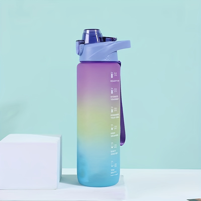 Hot Sale in Europe Water Bottles Motivational Bpa Water Bottle With Motivational Time Marker