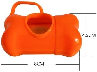 Bone Shaped Pet Garbage Bag Dispenser for Dogs Carrying Cleaning Supplies When Going Out