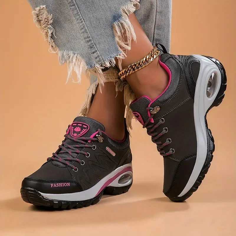 2023 Summer Women Casual Platform Shoes Outdoor Thick Sole Walking Shoes Women Casual Sports Shoes Anti Slip Camping Shoes Z250227