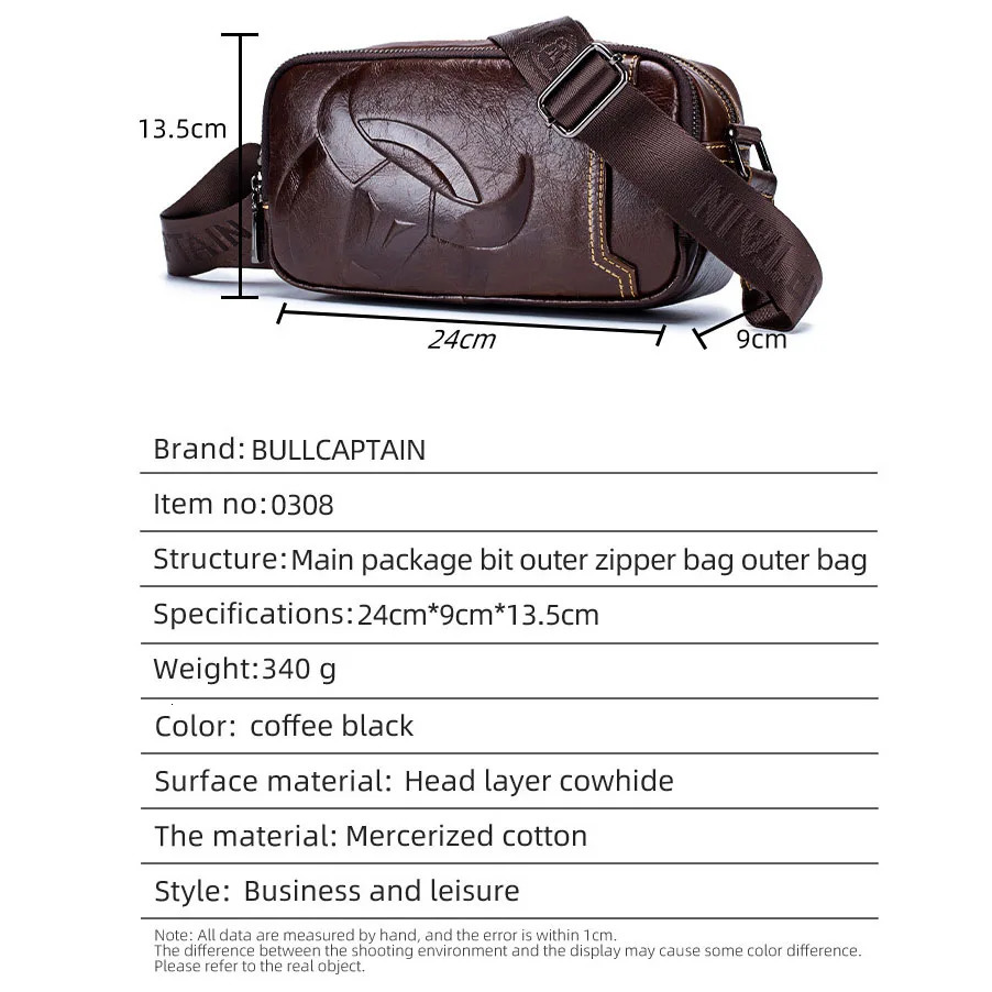 Ship from US Genuine Cowhide Leather Mens Bag Trendy Shoulder Crossbody Bags for Male High Quality Messenger Sling Satchel 250227FBB