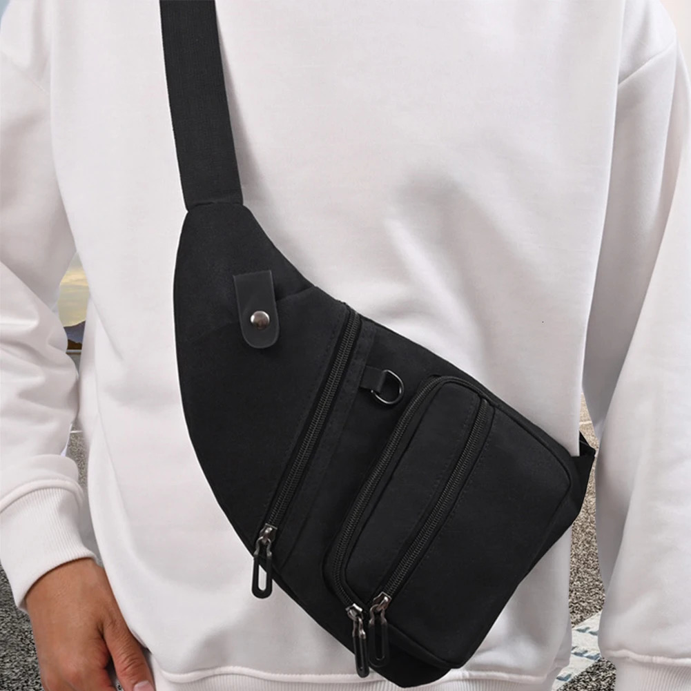Ship from US Anti Theft Travel Bag Crossbody Shoulder Large Capacity Sling Adjustable Strap Waterproof for Outdoor Sports 250227FBB