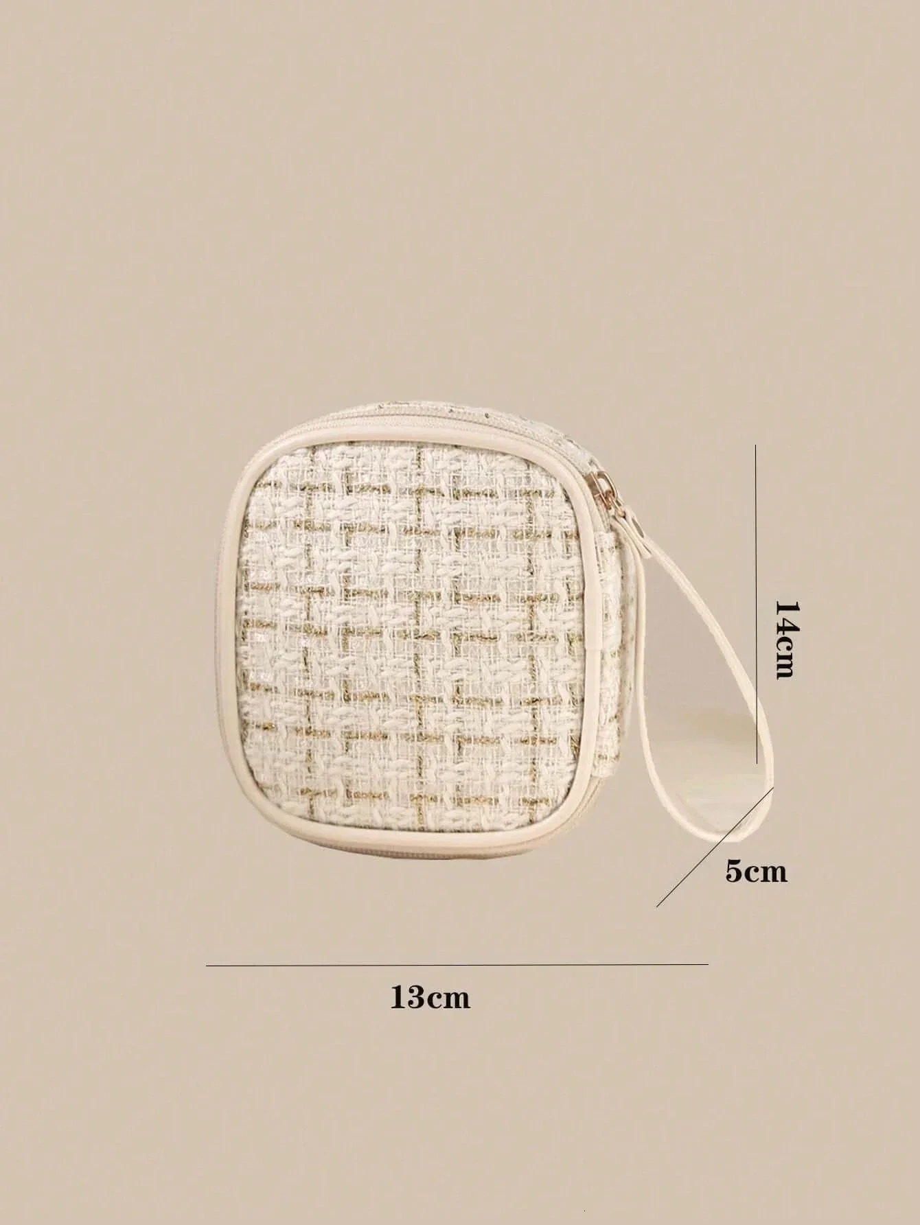 Ship from US 1pc Korean Style Cosmetic Bag Portable Mini Sanitary Napkin Menstrual Travel Makeup Organizer 250227FBB