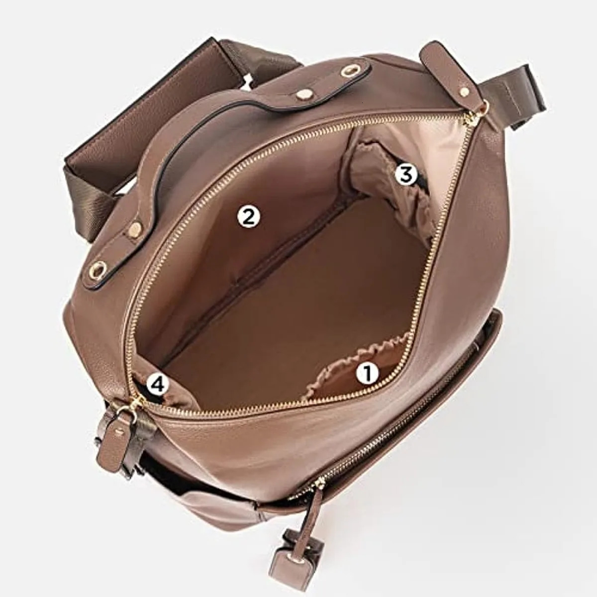 6 Types PU Leather Mommy Bag Large Capacity Backpack for Mom Infant Baby Stroller Bag with Changing Pad for Mom Baby Nursing 250227