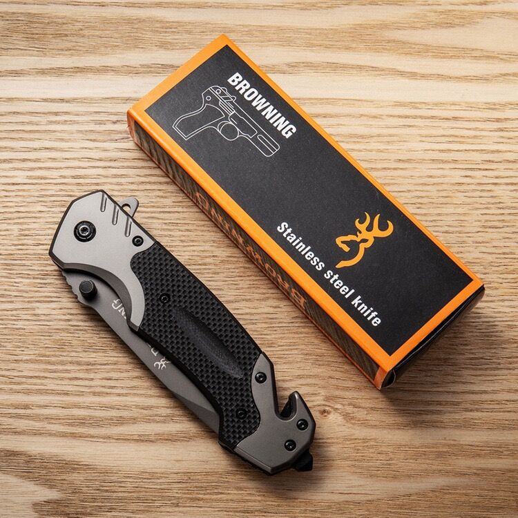 High Hardness Stainless Steel Folding Knife for Outdoor Camping Survival and Everyday Carry